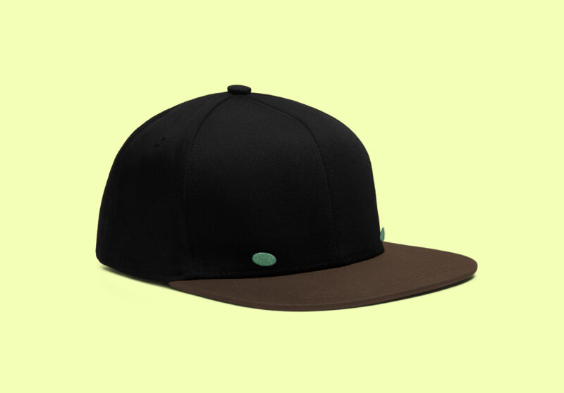 black hat made to resemble a duck